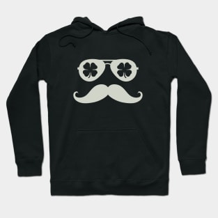 Shamrock Mustache Hoodie